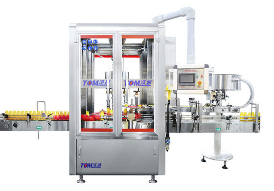 Beli 6000BPH 6 Kepala Mesin Tutup Rotary sepenuhnya otomatis pembuatan online