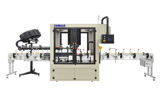 Beli 6000BPH Mesin penutup otomatis berputar 6 kepala pembuatan online