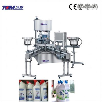 Beli 2000BPH Monoblock Filler Capper Machine 200ml-1000ml Mesin Pengisi Pemutih Otomatis online manufacture