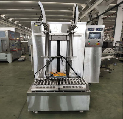 Beli Mesin Pengisi Dua Kepala Semi Otomatis Berat 5-30KG pembuatan online