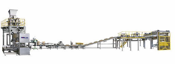 Beli Mesin kemasan kimia yang dikendalikan PLC SS304 Kecepatan kemasan bahan 300 kantong/jam pembuatan online