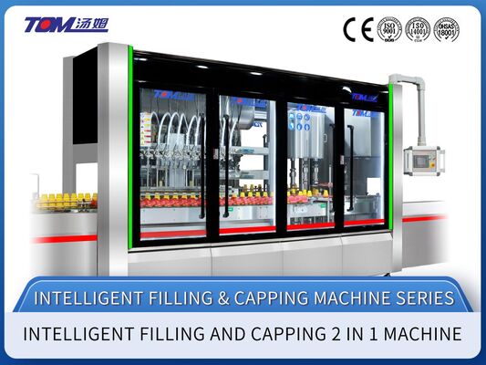 Beli Lini Pengemasan Pestisida dengan Pelacakan Pengisian dan Penutup Putar untuk Pemrosesan Botol Berkelanjutan dan Pencegahan Percikan online manufacture