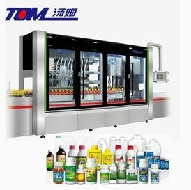 membeli Mesin Pengisi, Penutup, dan Pengemas Otomatis Fleksibel Pestisida 100ml-1000ml pembuatan online