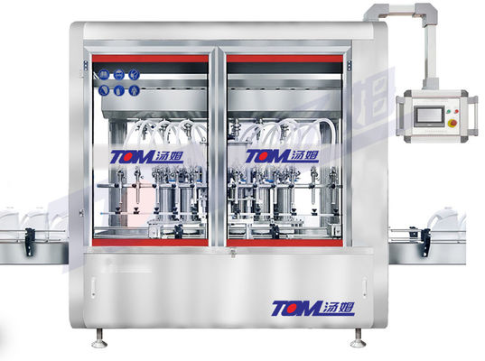 1L-5L Mesin Pengisi Minyak Makan Otomatis 6 Nozzle 1200BPH