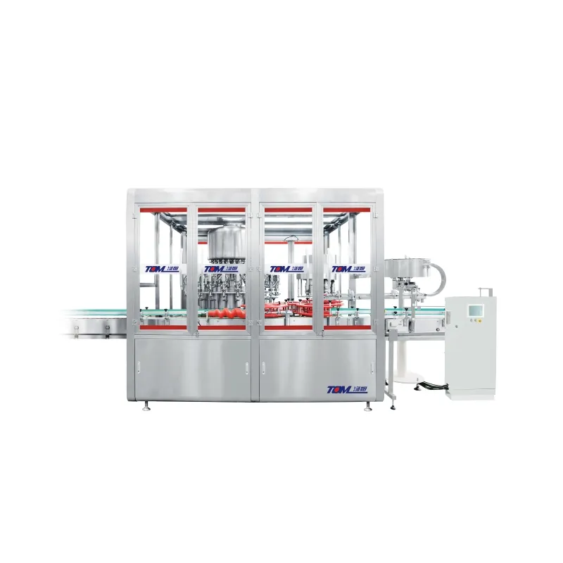 ODM Otomatis Cairan Multi-Head Eksklusif Paten Antifreeze dan Mesin Pengisian Botol Minyak 4