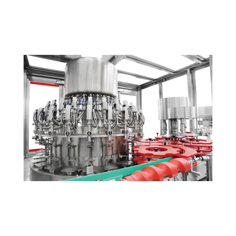 ODM Otomatis Cairan Multi-Head Eksklusif Paten Antifreeze dan Mesin Pengisian Botol Minyak 5