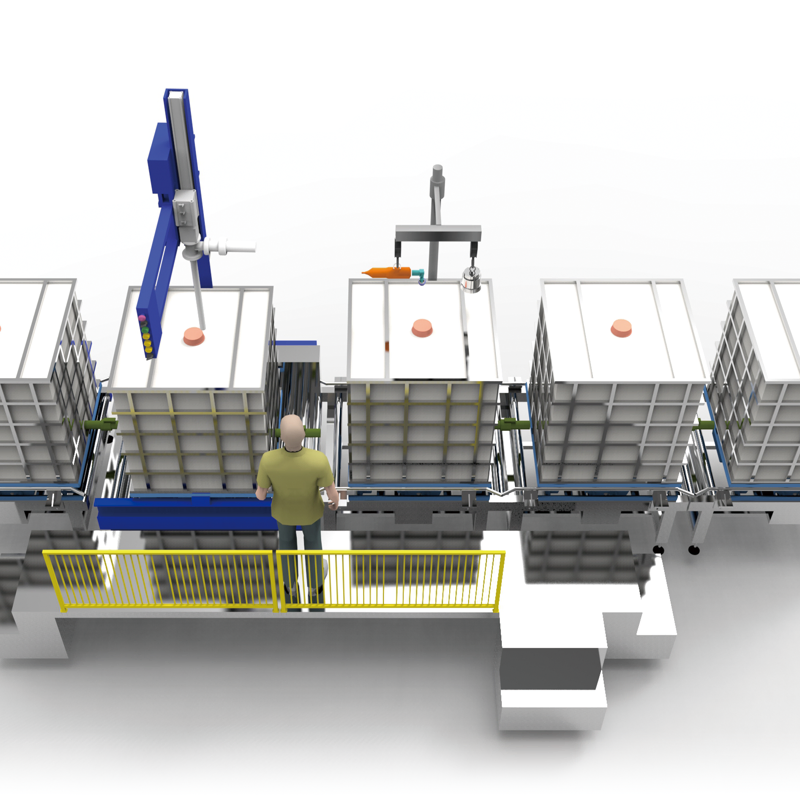 Mesin Pengemas Bahan Kimia dengan Sumber Gas Stabil dan Konsumsi Rendah untuk Pengisian Kebutuhan Pengemasan Cairan Tong 200L 2