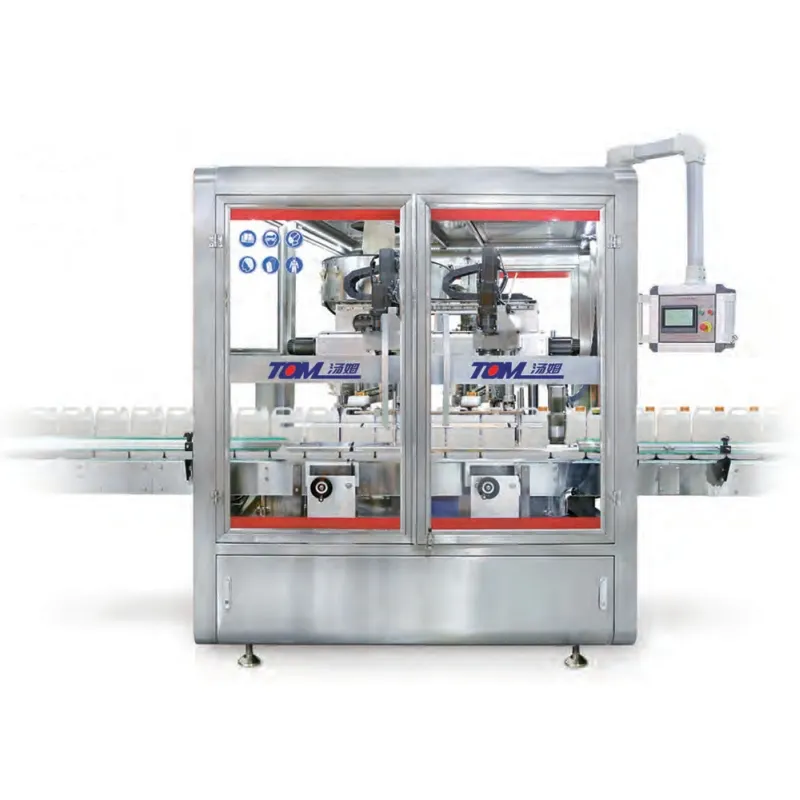 Mesin Pengisian dan Penutup 1-5L Canggih untuk Minyak Goreng dan Saus 4