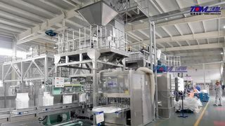 Garis Pengisian bubuk 25KG Otomatis Penuh